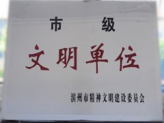 喜訊！公司榮獲“市級(jí)文明單位”稱(chēng)號(hào)